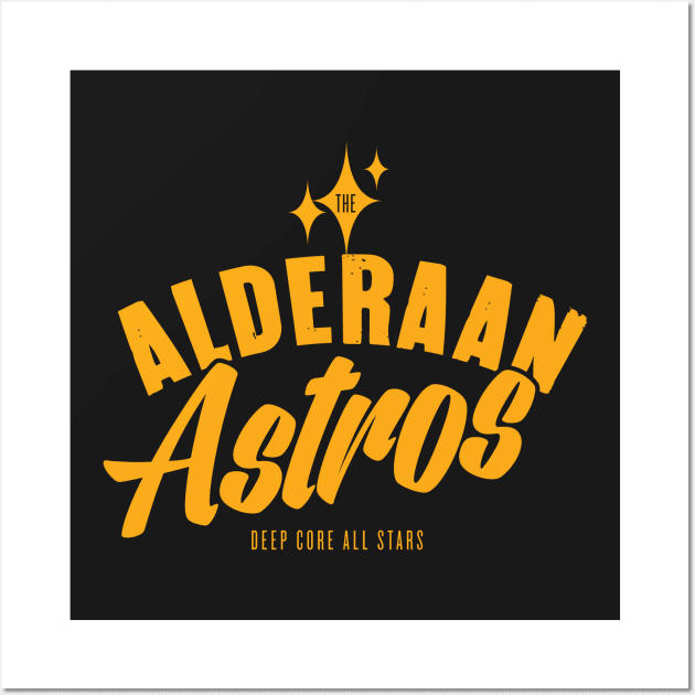 Alderaan Astros Wall Art by MindsparkCreative